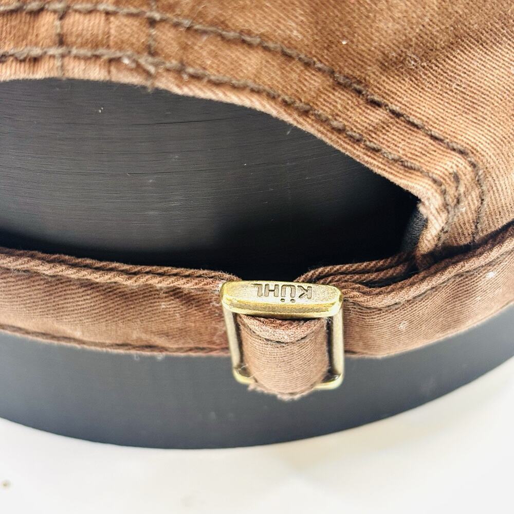 KÜHL The Outlaw Waxed Cotton Adjustable Baseball Cap Men's One Size Classic - Picture 4 of 5